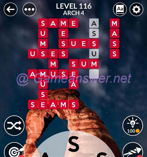 wordscapes level 116